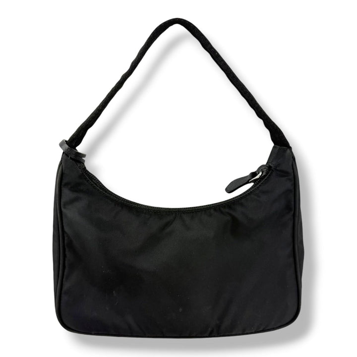 Prada Black Nylon Re-Edition Pochette Handbag - Lux Central