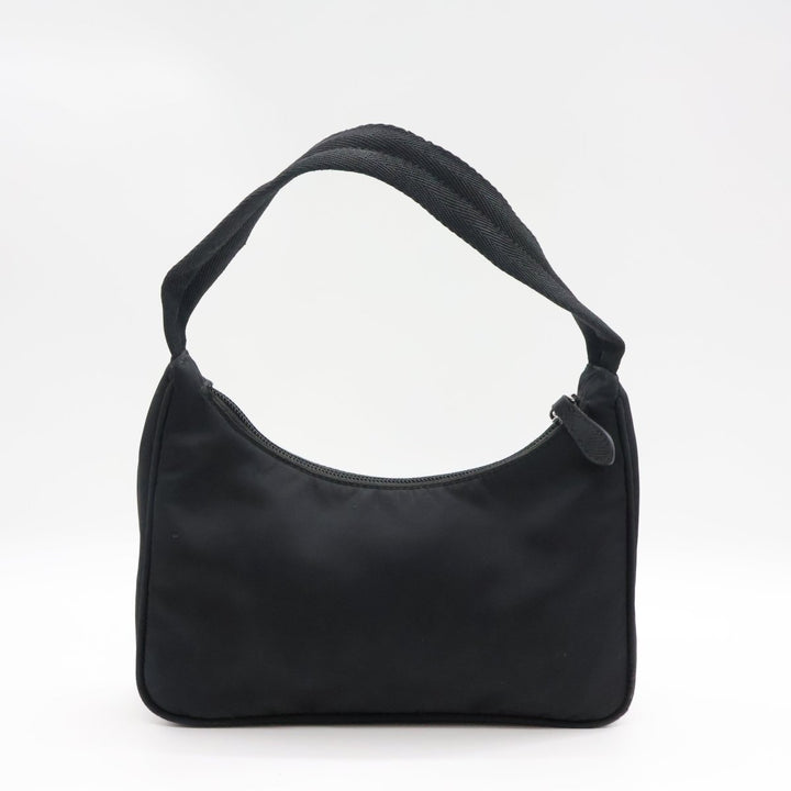 Prada Black Nylon Re-Nylon Re-Edition 2000 Pochette Handbag - Lux Central