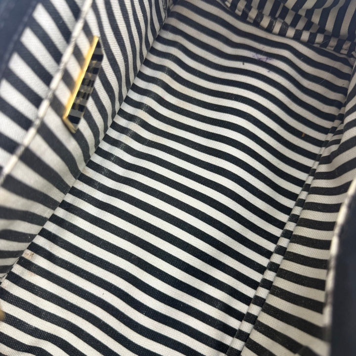 Prada Black Small Canapa Tote Handbag - Lux Central