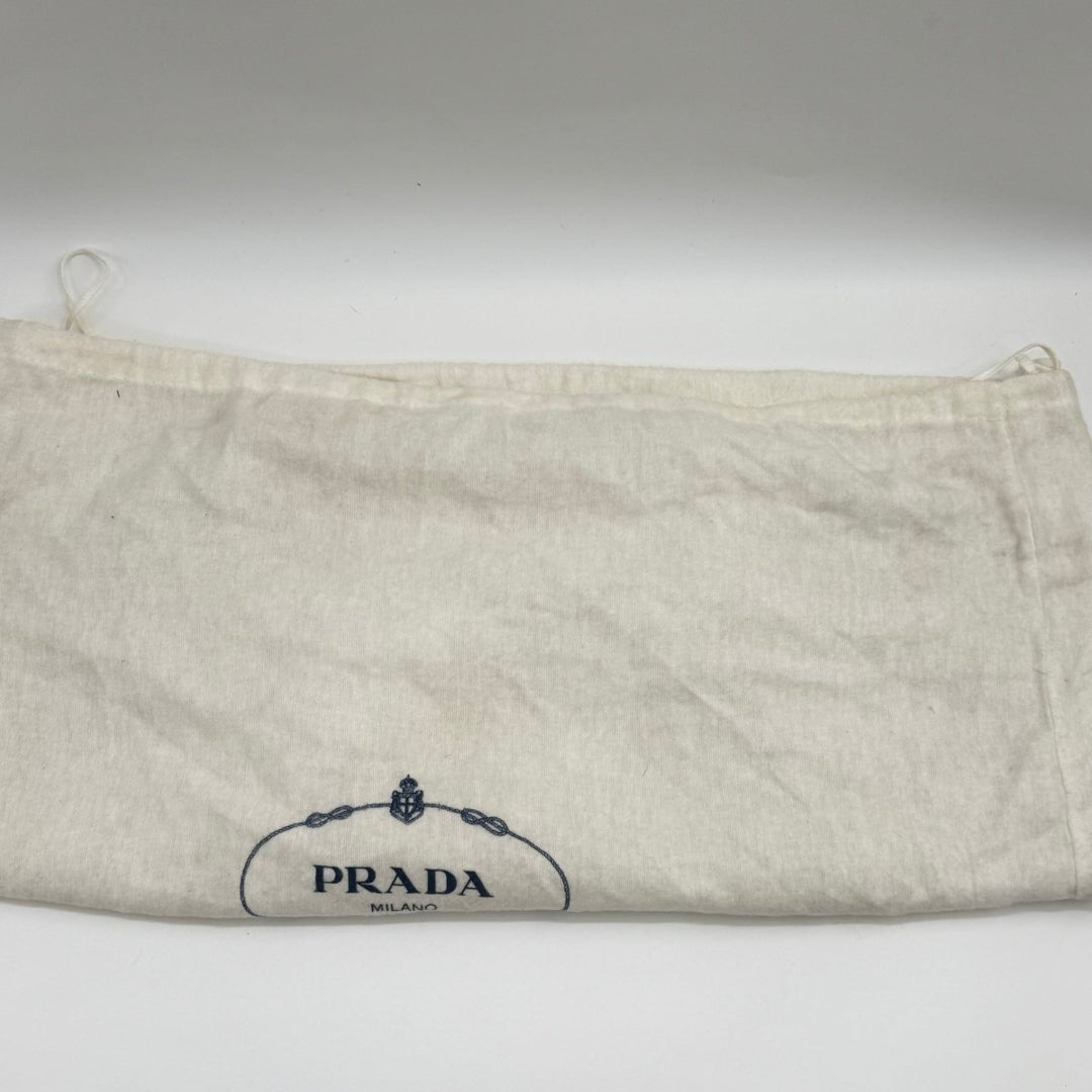 Prada Brown Vitello Tote Handbag - Lux Central