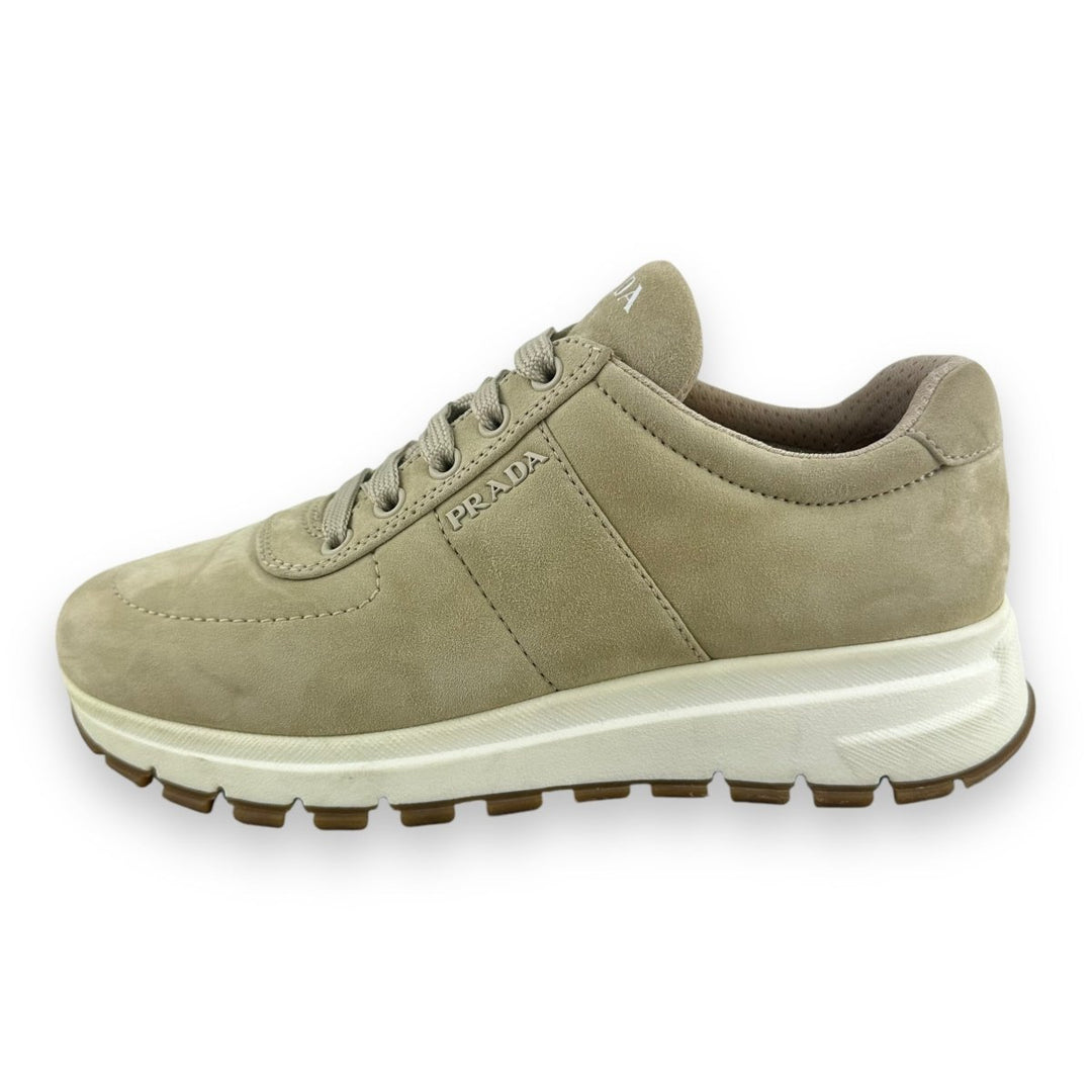 Prada Calzature Uomo Beige/White UK 4 / EU 37 - Lux Central