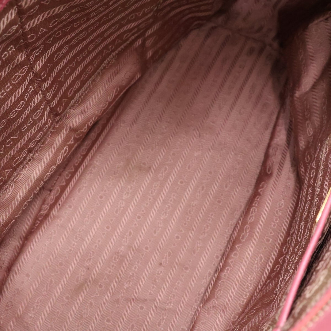 Prada Galleria Lux Saffiano Tote Pink Leather Handbag - Lux Central