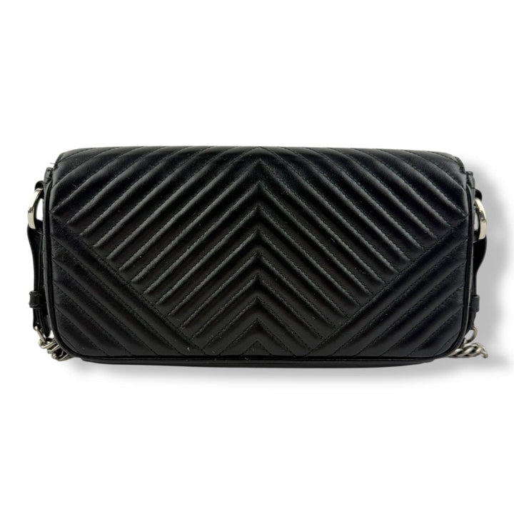Prada Impunture Black Nappa Leather Crossbody Handbag - Lux Central