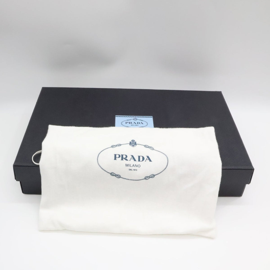 Prada Light Blue Nylon Re-Edition 2000 Pochette Handbag - Lux Central