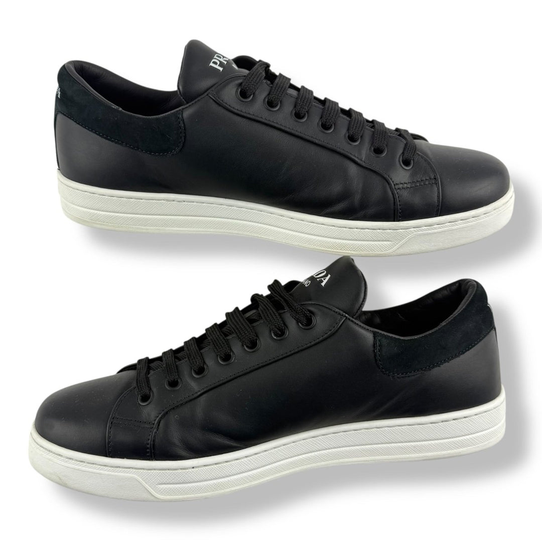 Prada Low Trainer Black/White UK 7.5 / EU 41.5 - Lux Central