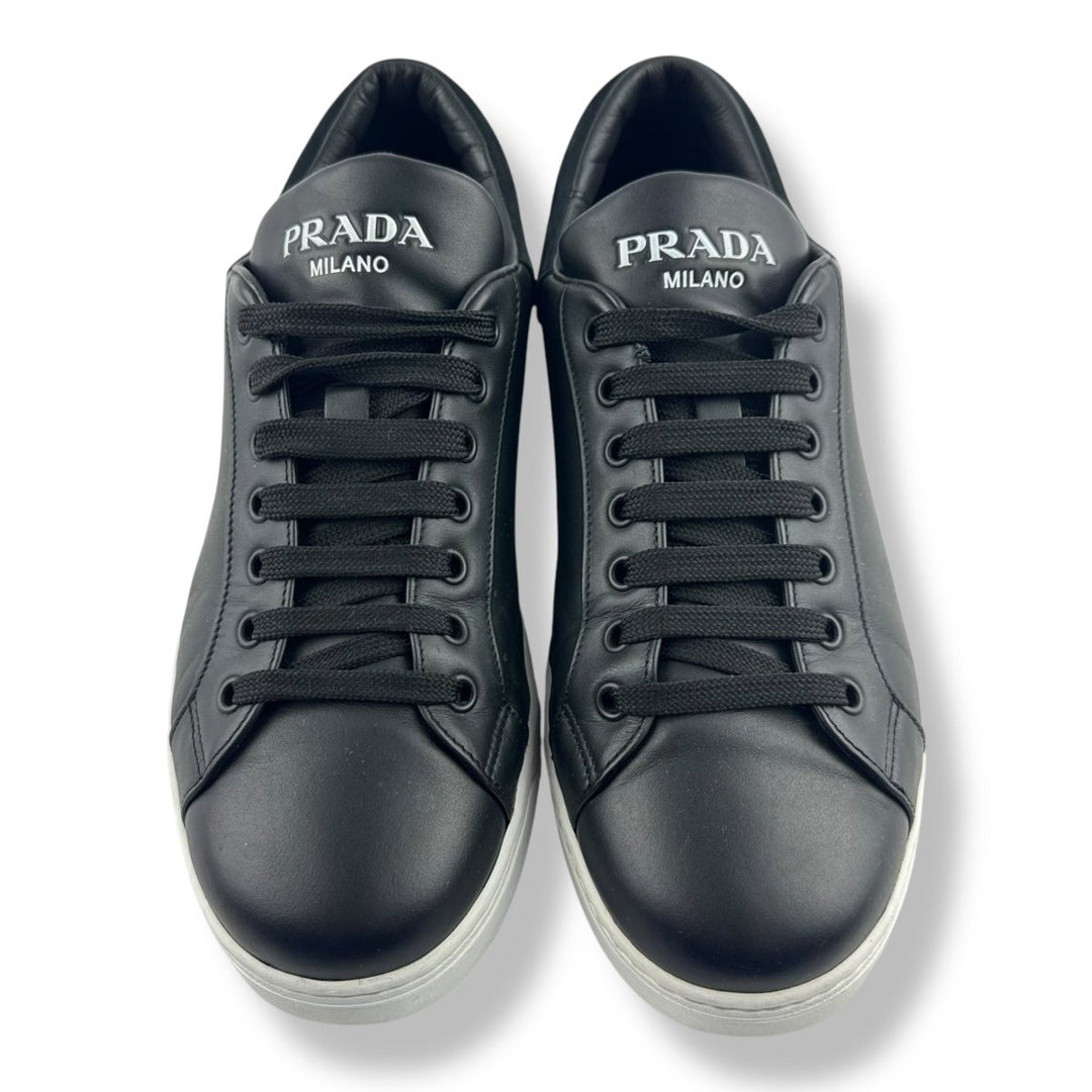 Prada Low Trainer Black/White UK 7.5 / EU 41.5 - Lux Central