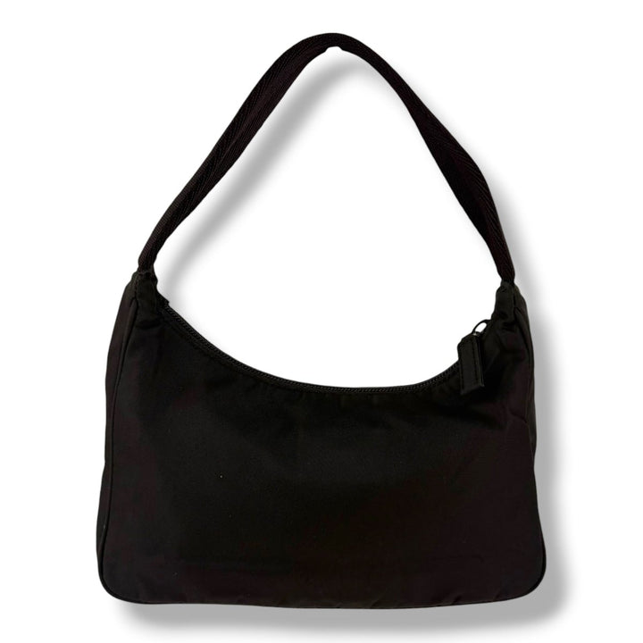 Prada Maroon Nylon Re-Edition 2000 Pochette Handbag - Lux Central