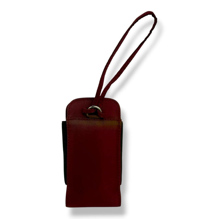 Prada Nylon Red Phone Holder - Lux Central