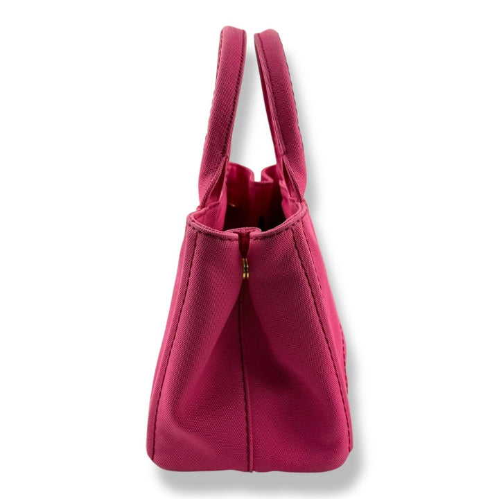 Prada Pink Canapa Tote Handbag - Lux Central