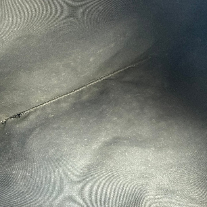 Prada Plaque Logo Black Nylon Messenger Crossbody Bag - Lux Central