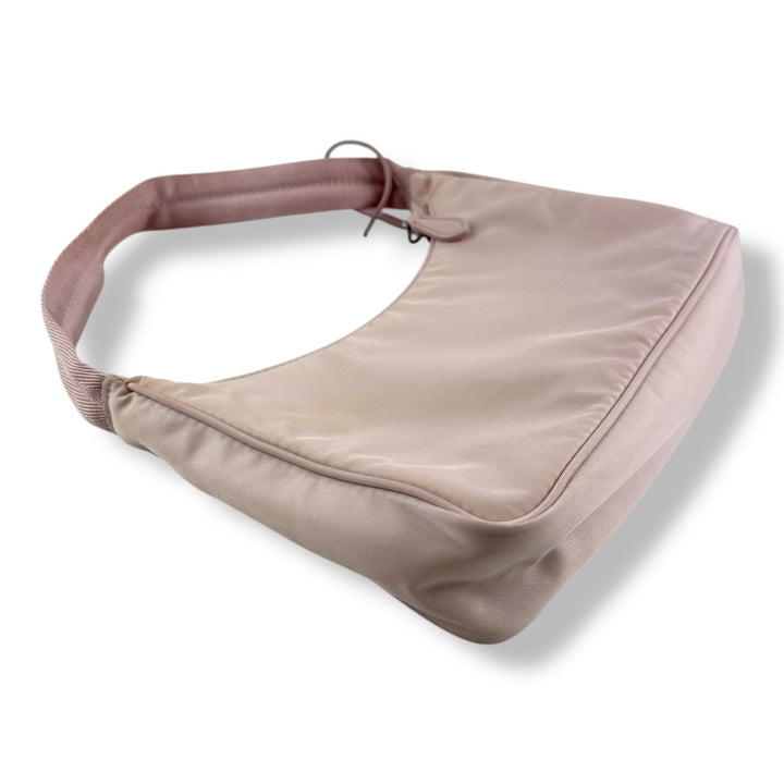 Prada Re - Editon 2000 Pink Nylon Handbag - Lux Central