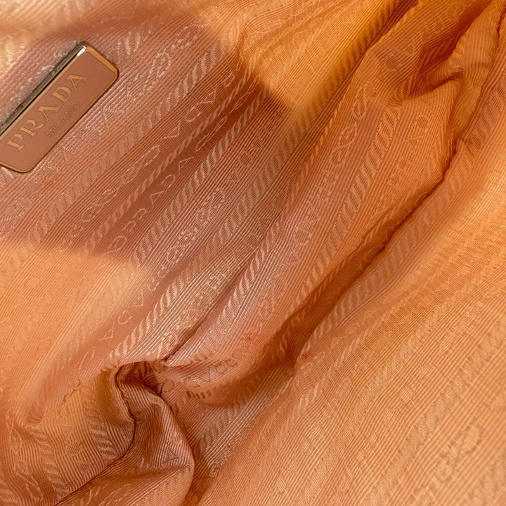Prada Re - Editon 2000 Pink Nylon Handbag - Lux Central