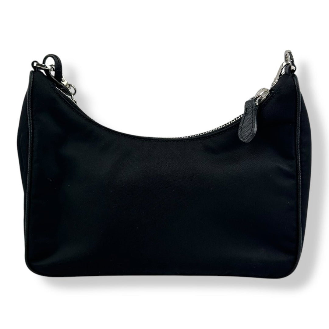 Prada Re - Editon 2005 Black Re - Nylon Handbag - Lux Central