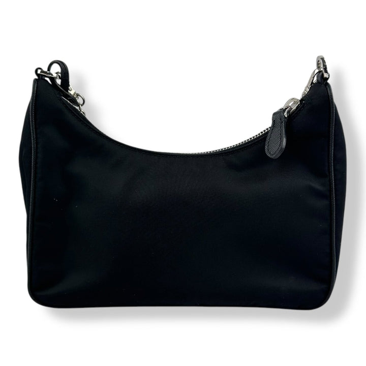 Prada Re - Editon 2005 Black Re - Nylon Handbag - Lux Central