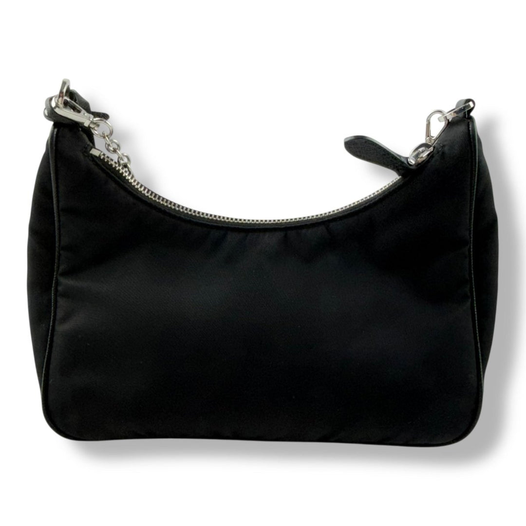Prada Re - Editon 2005 Black Re - Nylon Handbag - Lux Central