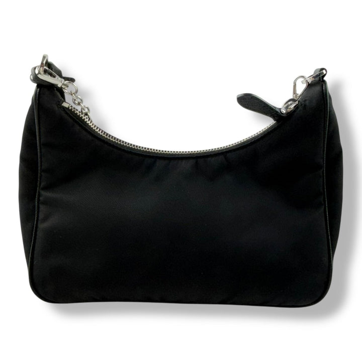 Prada Re - Editon 2005 Black Re - Nylon Handbag - Lux Central