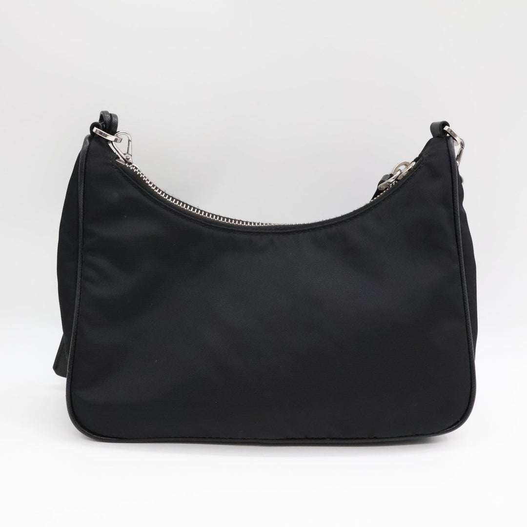 Prada Re-Editon 2005 Black Re-Nylon Handbag - Lux Central