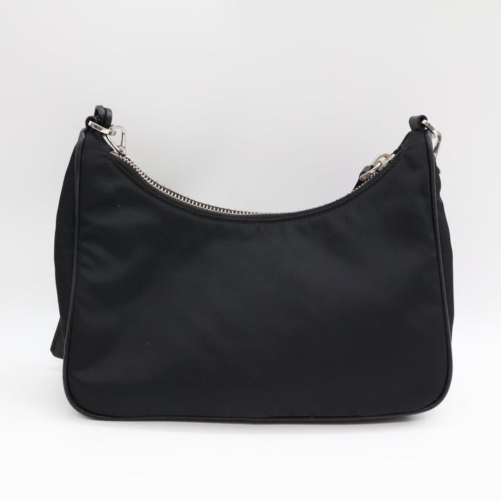 Prada Re-Editon 2005 Black Re-Nylon Handbag - Lux Central