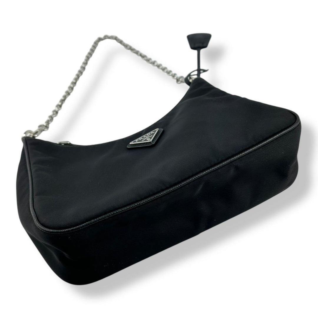 Prada Re - Editon 2005 Black Re - Nylon Handbag - Lux Central