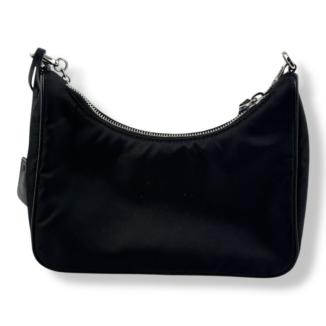 Prada Re - Editon 2005 Black Re - Nylon Handbag - Lux Central