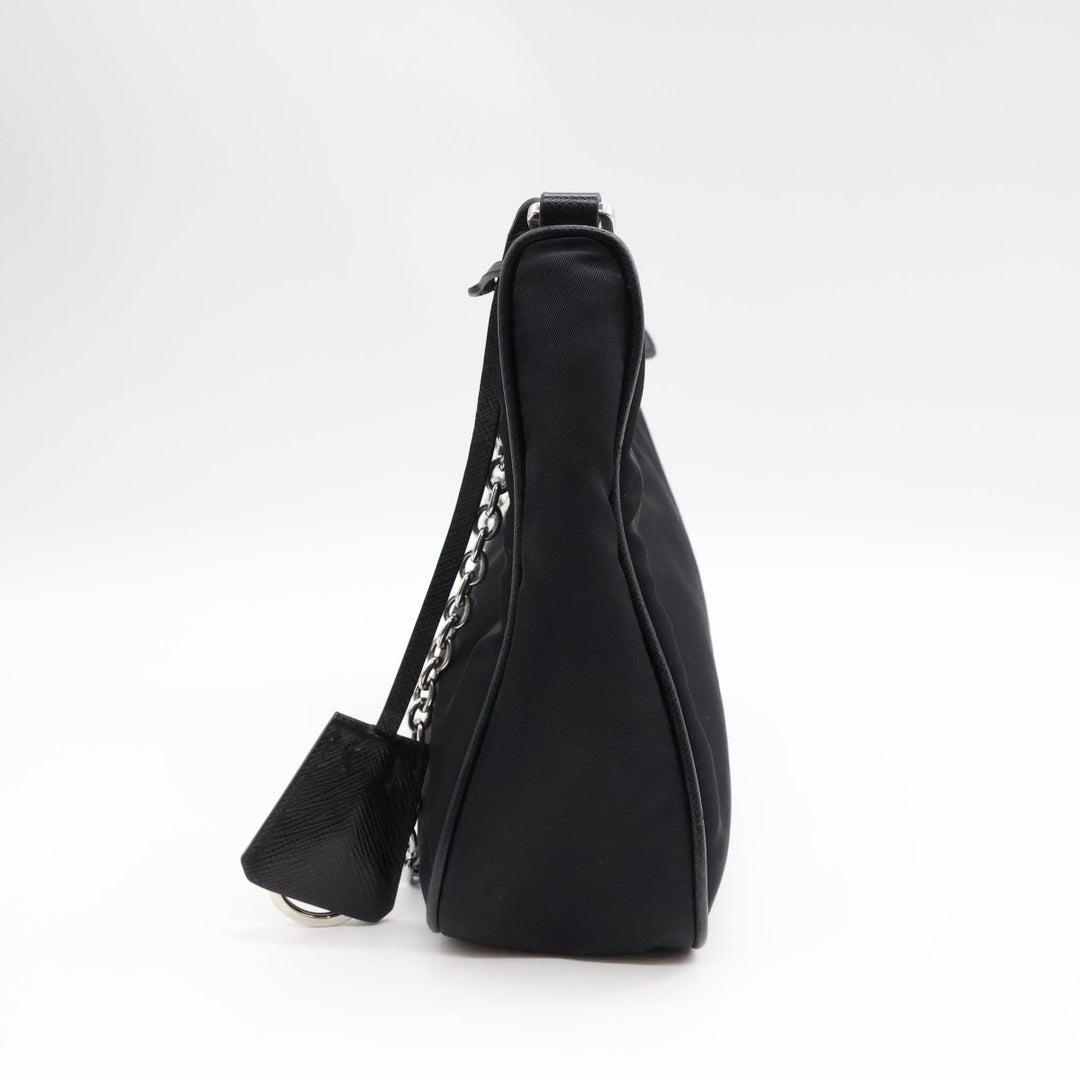 Prada Re-Editon 2005 Black Re-Nylon Handbag - Lux Central