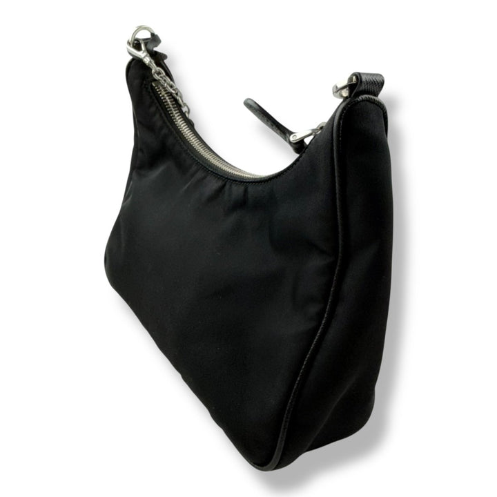 Prada Re - Editon 2005 Black Re - Nylon Handbag - Lux Central
