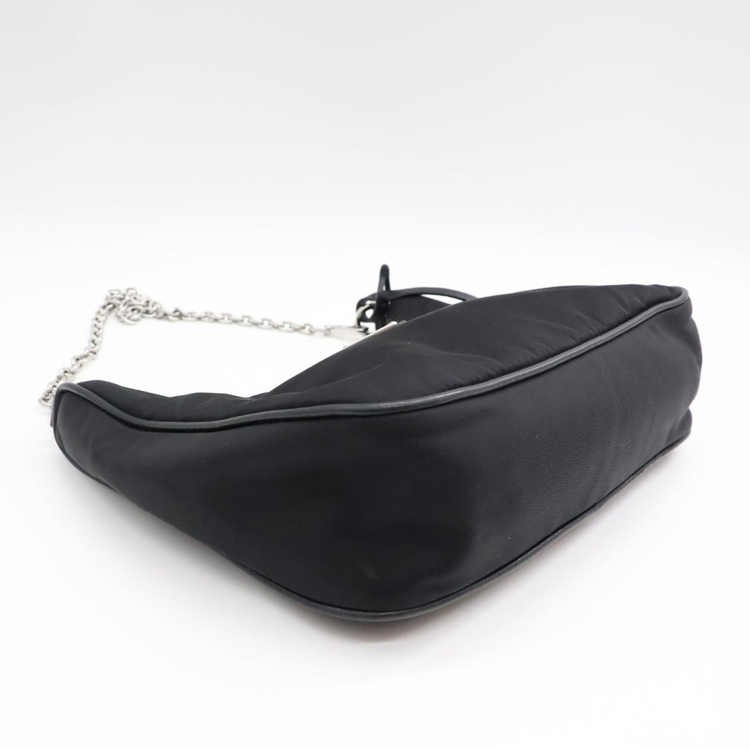 Prada Re-Editon 2005 Black Re-Nylon Handbag - Lux Central