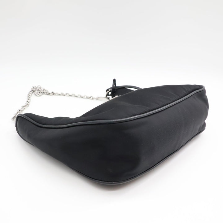 Prada Re-Editon 2005 Black Re-Nylon Handbag - Lux Central