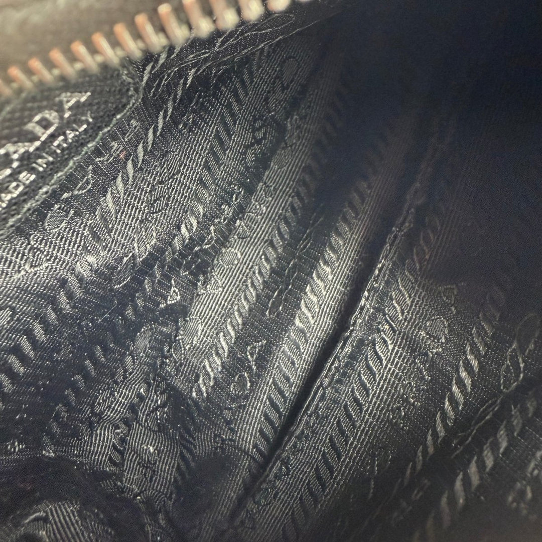 Prada Re - Editon 2005 Black Re - Nylon Mini Handbag - Lux Central