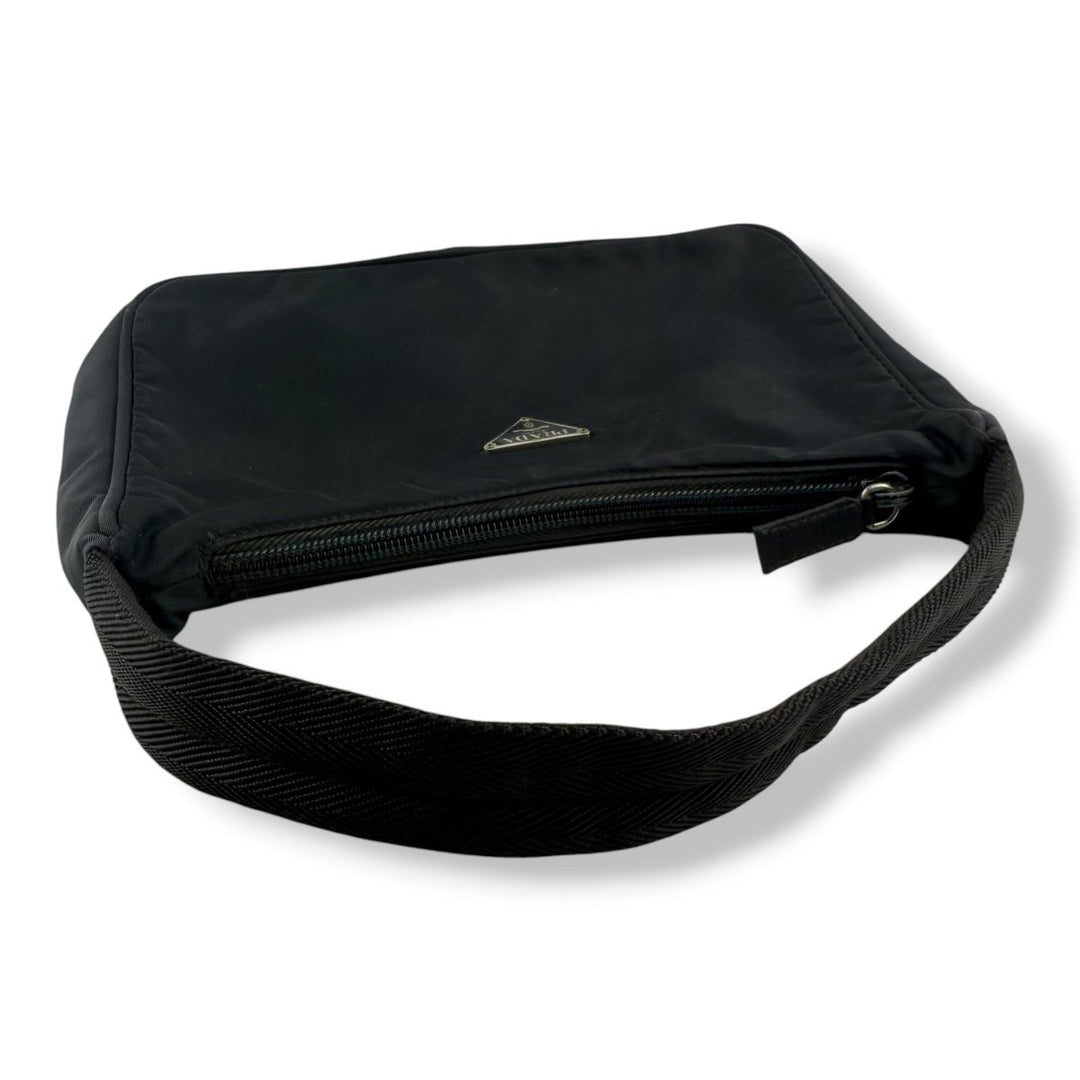 Prada Tessuto Hobo Black Handbag - Lux Central