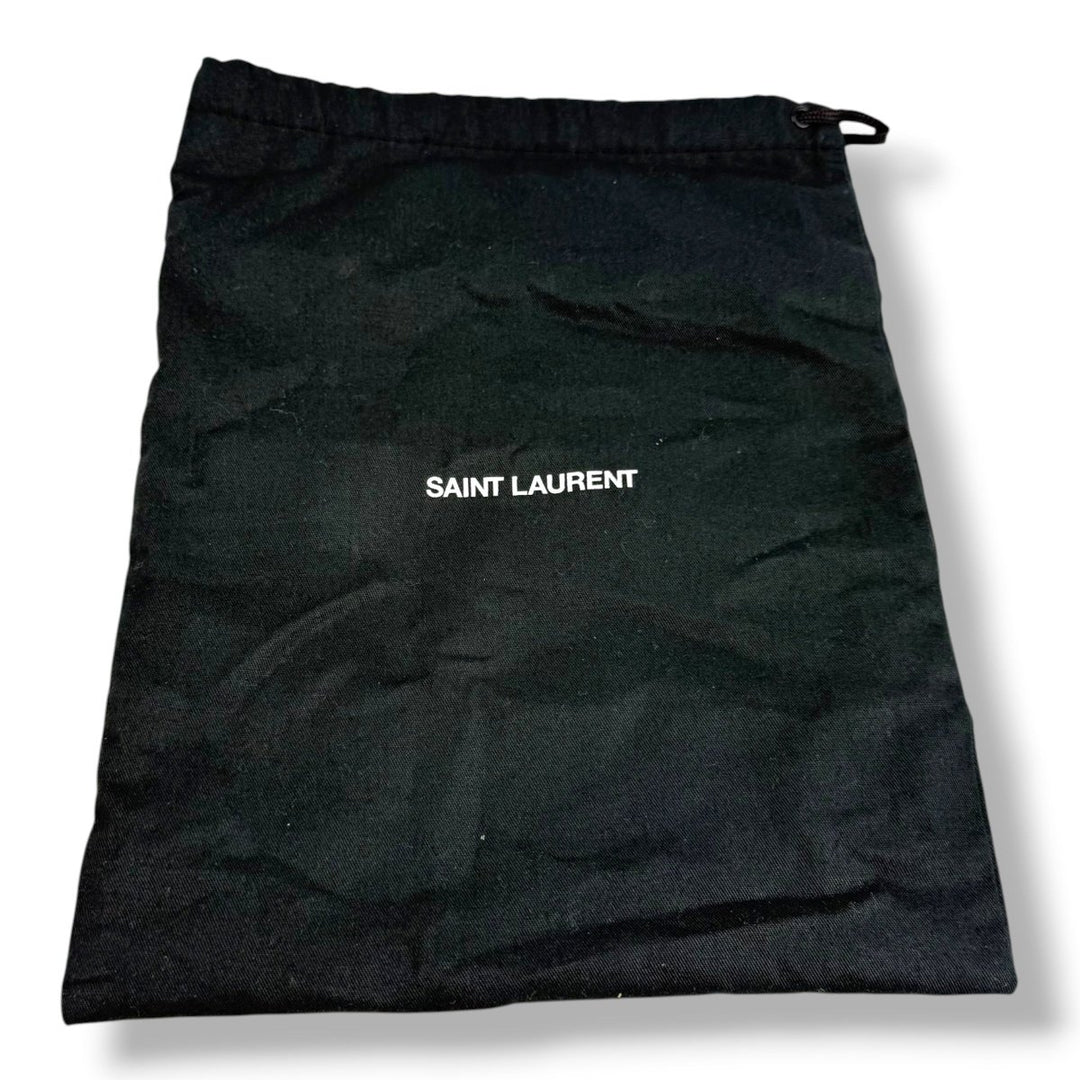 Saint Laurent Becky Cream Lambskin Handbag - Lux Central