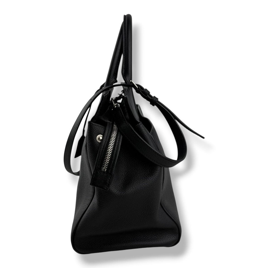 Saint Laurent Black Rive Gauche Cabas Tote Handbag - Lux Central