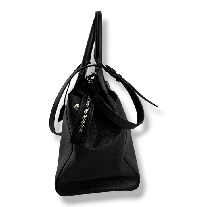 Saint Laurent Black Rive Gauche Cabas Tote Handbag - Lux Central