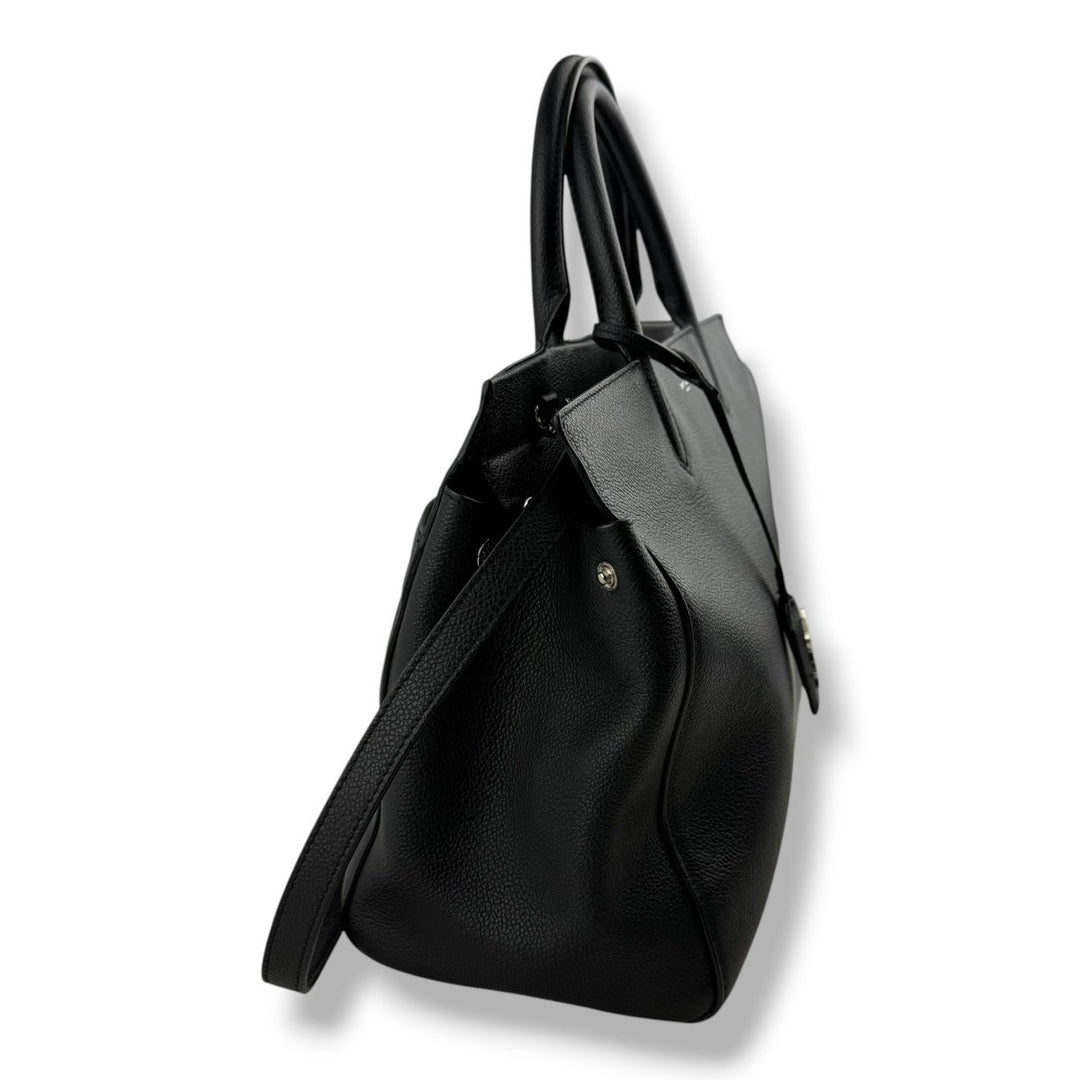 Saint Laurent Black Rive Gauche Cabas Tote Handbag - Lux Central