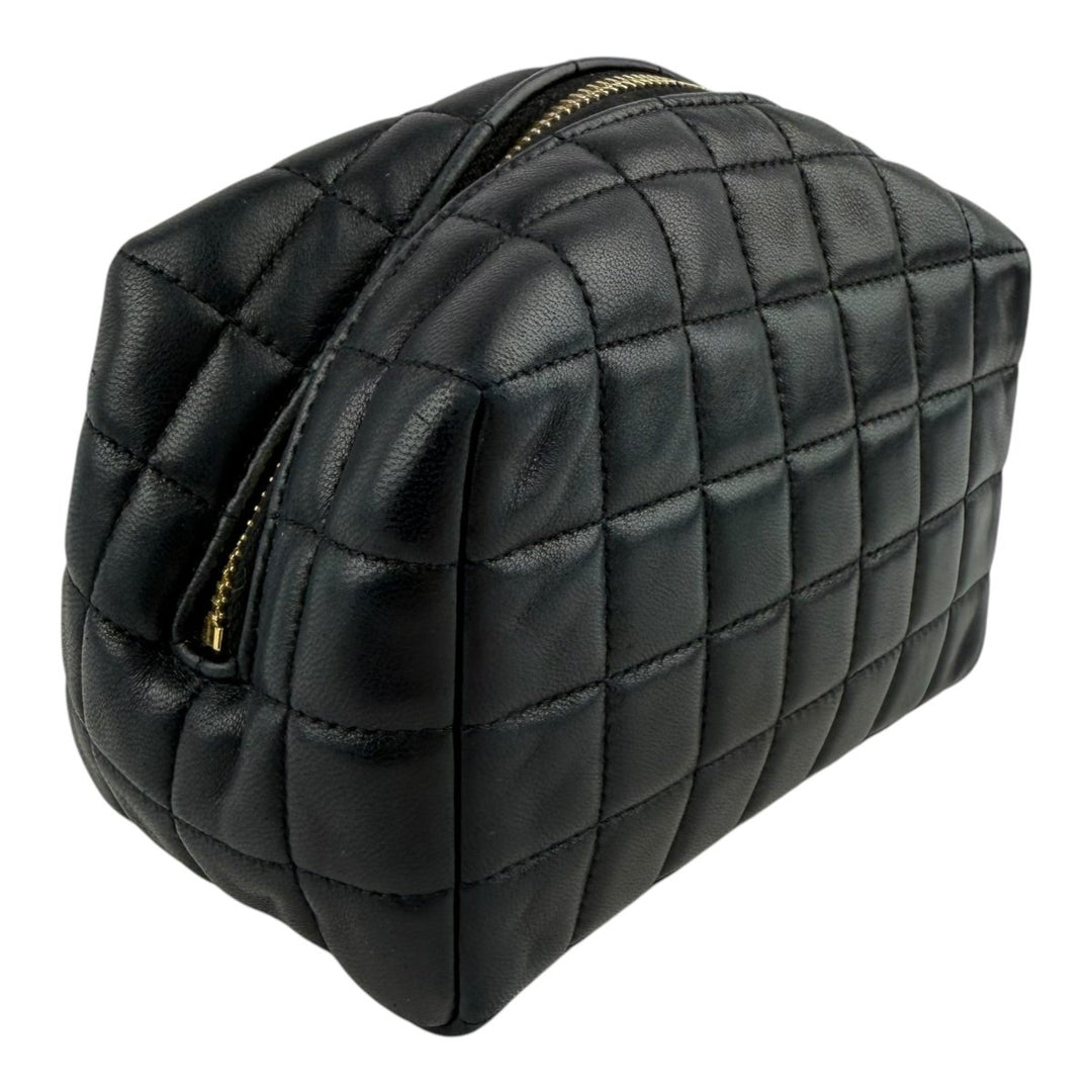 Saint Laurent Cassandre Cosmetic Black Pouch - Lux Central