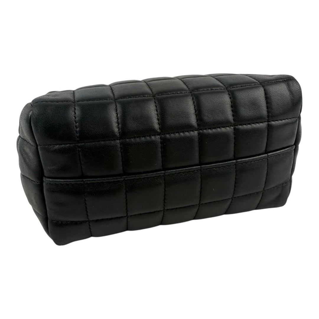 Saint Laurent Cassandre Cosmetic Black Pouch - Lux Central