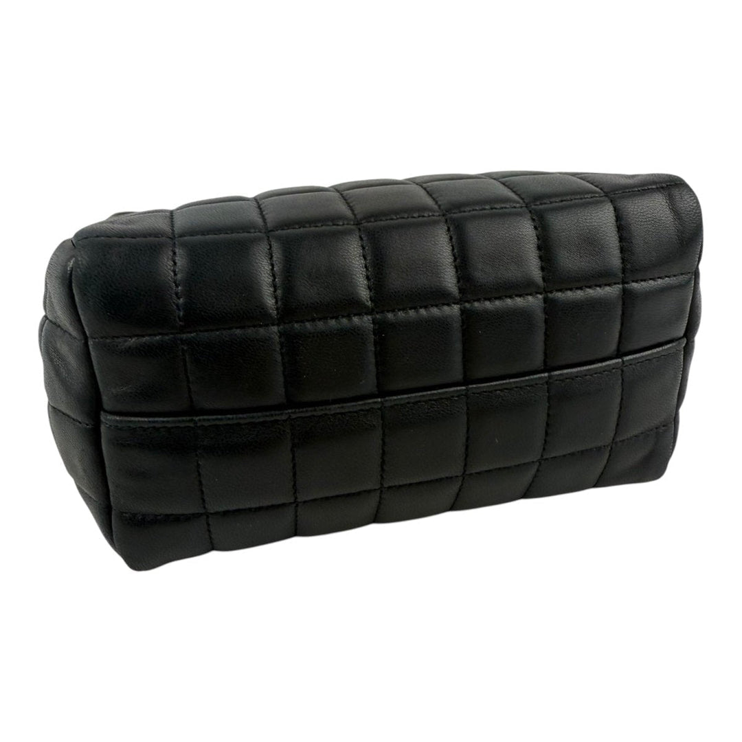 Saint Laurent Cassandre Cosmetic Black Pouch - Lux Central