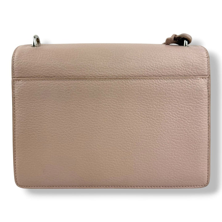 Saint Laurent Grained Calfskin Medium Nude Sunset Handbag - Lux Central