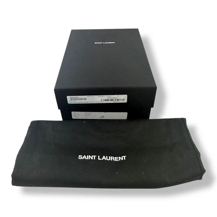 Saint Laurent YSL Black Toy LouLou Quilted Leather Handbag - Lux Central