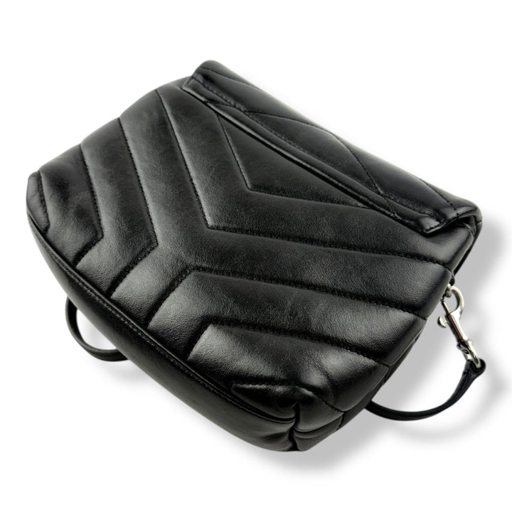Saint Laurent YSL Black Toy LouLou Quilted Leather Handbag - Lux Central