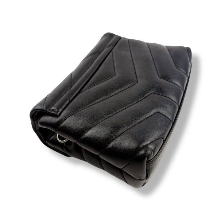 Saint Laurent YSL Black Toy LouLou Quilted Leather Handbag - Lux Central