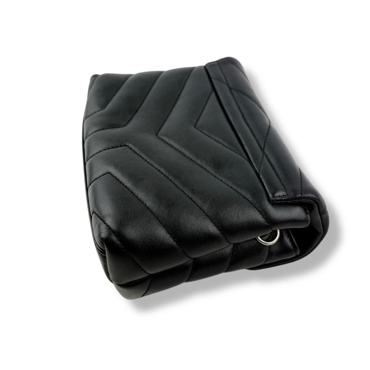 Saint Laurent YSL Black Toy LouLou Quilted Leather Handbag - Lux Central