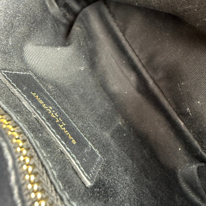 Saint Laurent YSL Black Toy LouLou Quilted Leather Handbag - Lux Central