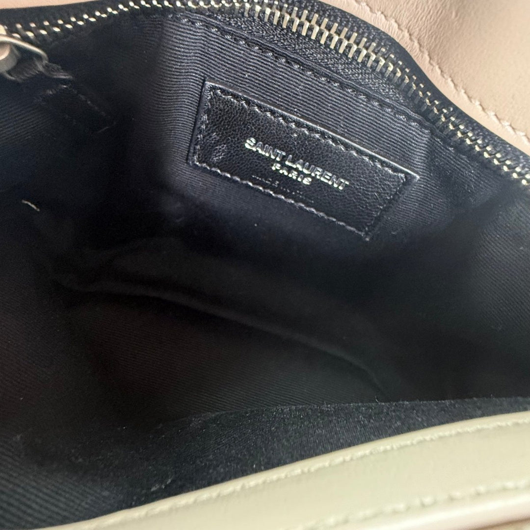 Saint Laurent YSL Nude Toy LouLou Small Quilted Leather Handbag - Lux Central