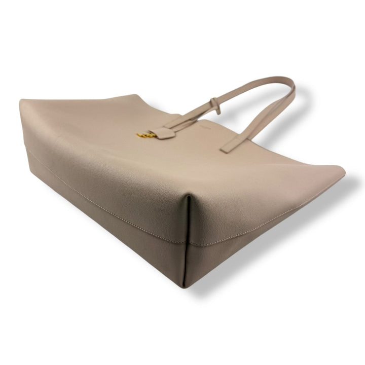 Saint Laurent YSL Pale Pink Shopping Tote Leather Handbag - Lux Central