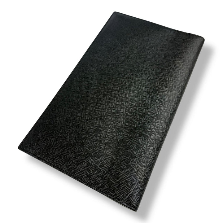 Saint Laurent YSL Uptown Black Leather Clutch Bag - Lux Central