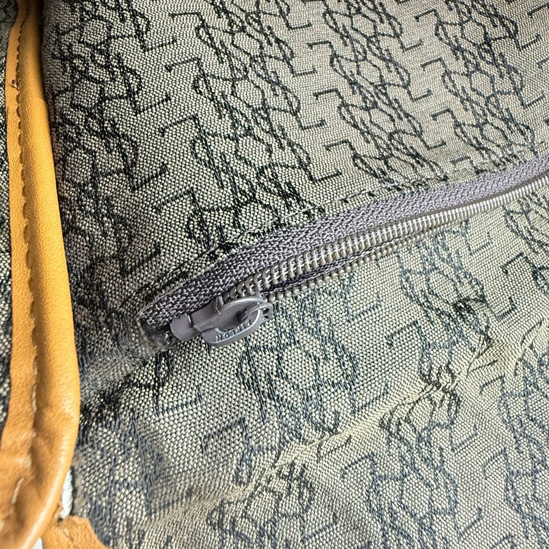 Saint Laurent YSL White/Brown Crossbody Handbag - Lux Central