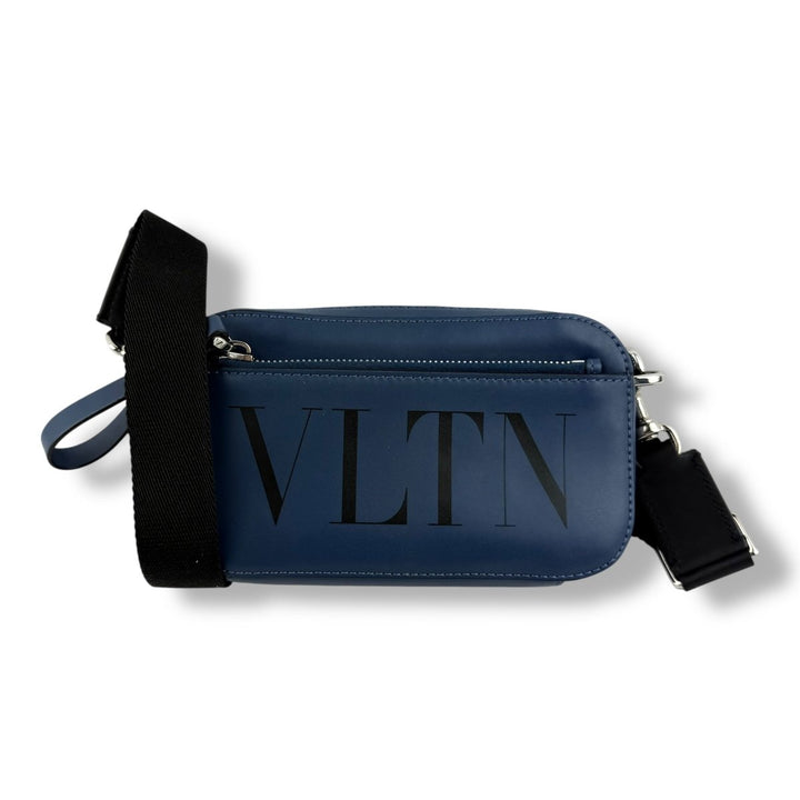 Valentino Garavani Navy VLTN Crossbody Handbag - Lux Central