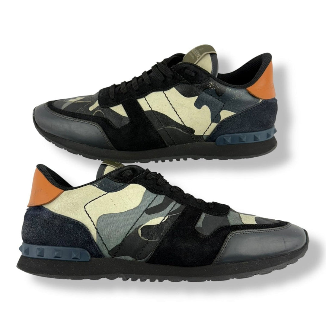 Valentino Rockrunner Black Blue Orange UK 8 / EU 42 - Lux Central