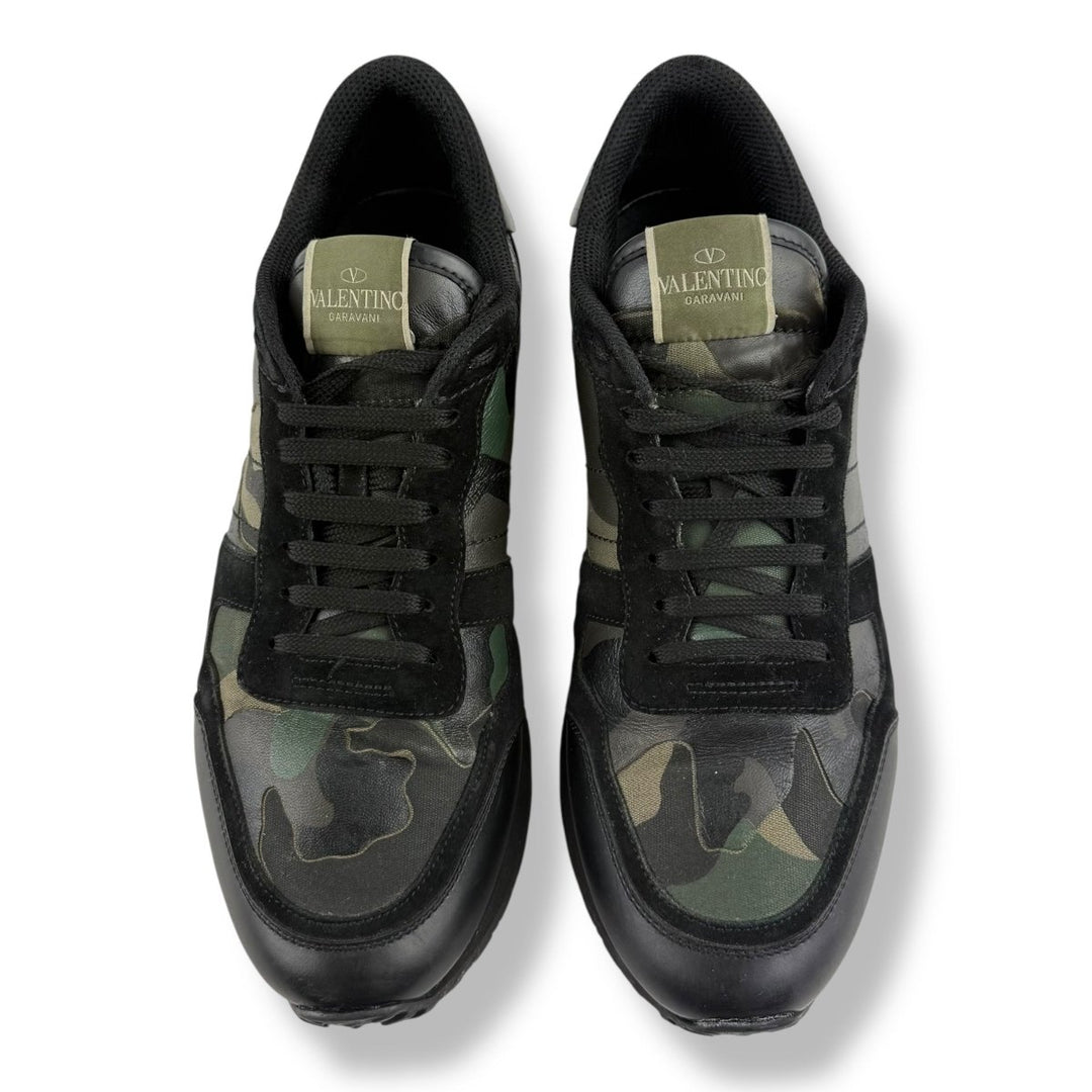 Valentino Rockrunner Black / Camo UK 8 / EU 42 - Lux Central